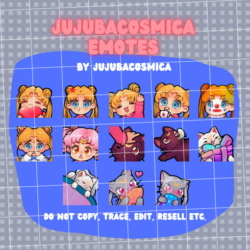 Emotes - jujubacosmica