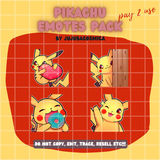 Emotes Pay to Use - Pikachu