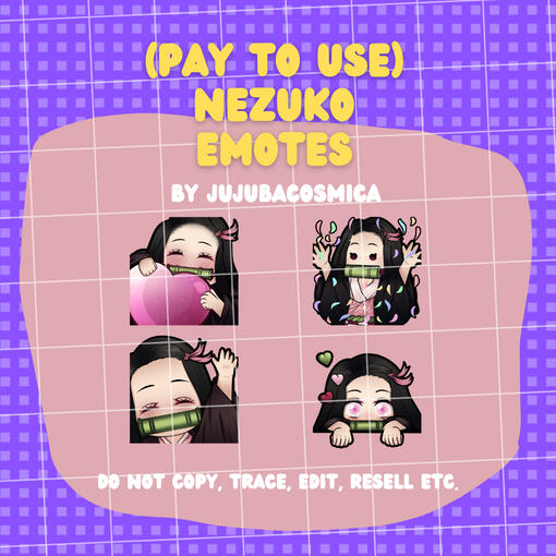 Emotes Pay to Use - Nezuko