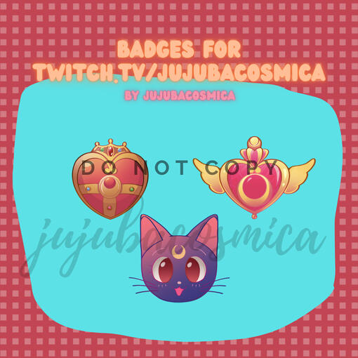 Badges - Sailor Moon